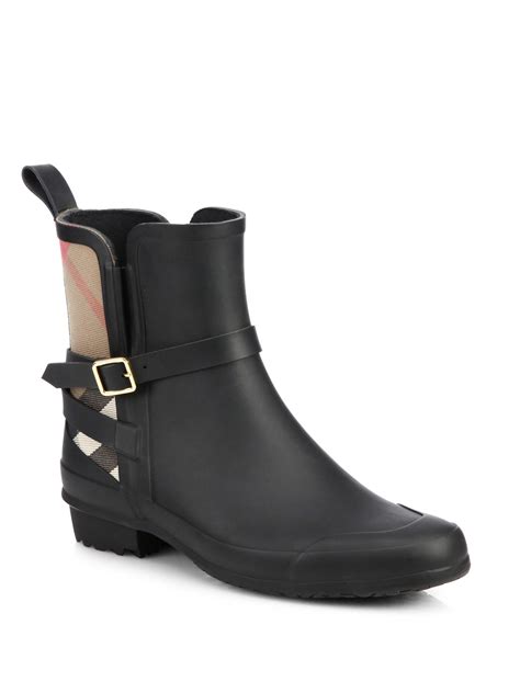 men's burberry rain boots